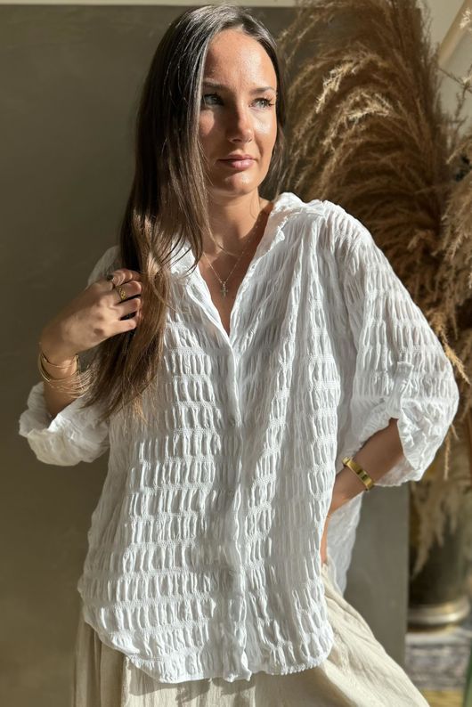 Hey Sucker Blouse White /10=